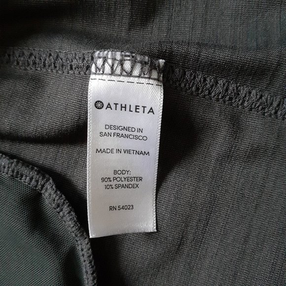 Athleta Pacifica Wrap Front Tank Gray Stripe Size S - Picture 9 of 11